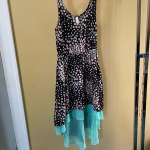 Seashell High-low Maxi Dress